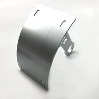 motorcycle silver license plate rear tag bracket side mount for %e2%80%8byamaha yzf r6 2006 2012