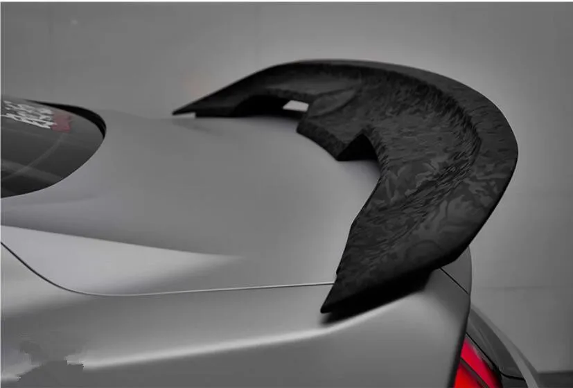 GT500 ABS черный праймер для заднего крыло багажника выступ Спойлеры для Ford Mustang(трек стиль