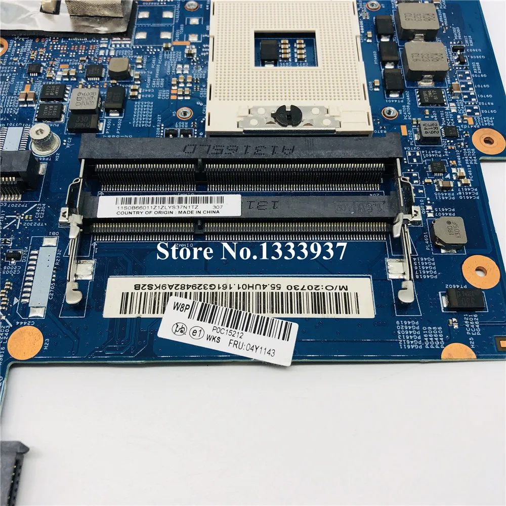 Для lenovo ThinkPad E330 L330 Материнская плата ноутбука 11284-2 48.4UH01.021 HM76 DDR3 04Y1143 тестирование работы