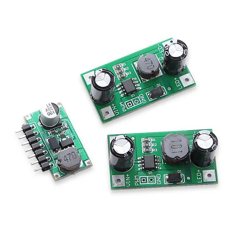 1 шт 3W 5V 35V светодиодный драйвер 700mA DC PWM модуль затемнения Вход понижающий