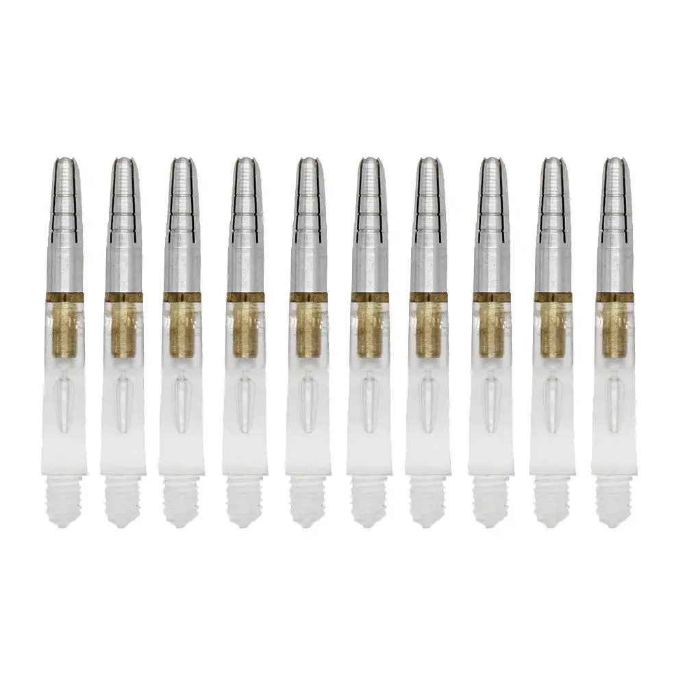 10 шт. белый кристалл Дротика валы 5 цветов 2BA размер резьбы Средний стержень полюс