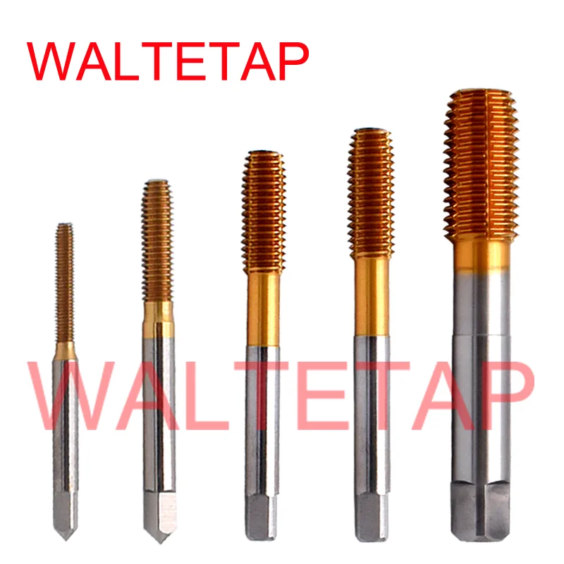 Метчик WALTETAP HSSE с оловянной тонкой резьбой левый M4 M5 M6 M8 M10 X0.5L X0.75L X1L | Инструменты