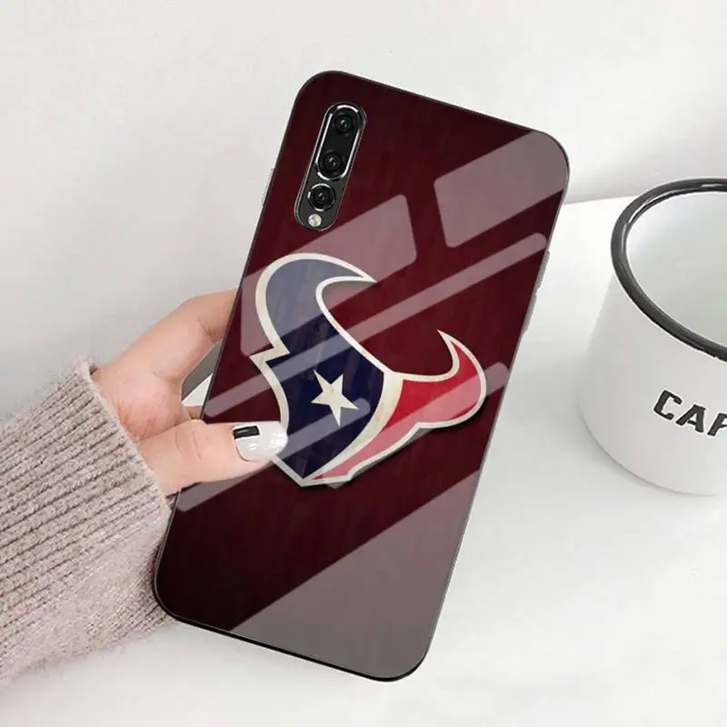 

Houston Texans Phone Case For HUAWEI P9 10 Plus 20 Pro 30 Lite Mate9 Honor 7A 8x 9 10 V10 Nove3i 5 Tempered Glass