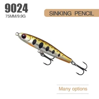 99g 75mm crankbaits winter fishing useful mandarin fish pencil weights fish hooks sinking minnow baits