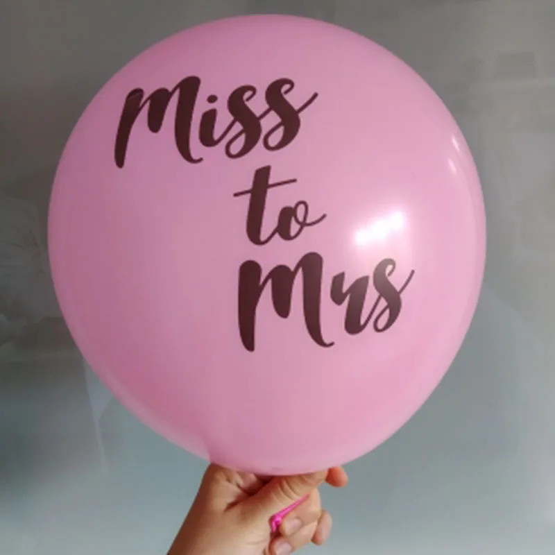 Chicinlife Miss to Mrs баннер воздушный шар торт Топпер для девичвечерние вечеринки