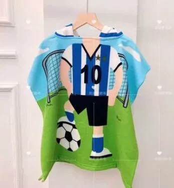 Новое быстросохнущее детское пляжное полотенце с мультяшным рисунком банное