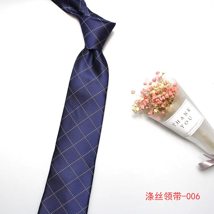 

2021 Business Polyester Neck Ties for Men Women Classic Necktie for Wedding Business Suits Corbatas Plaid Stripe Necktie