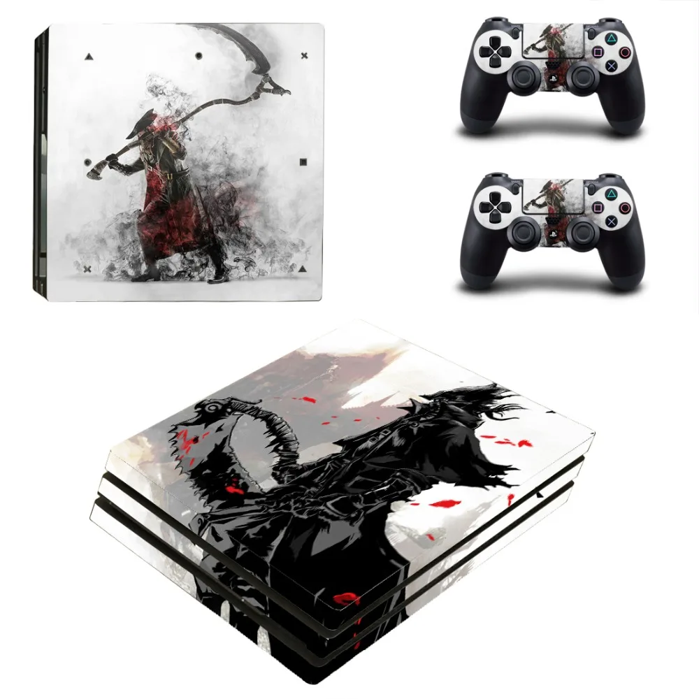 Bloodborne PS4 Pro кожи Стикеры наклейка для Игровые приставки 4 DualShock консоли и 2