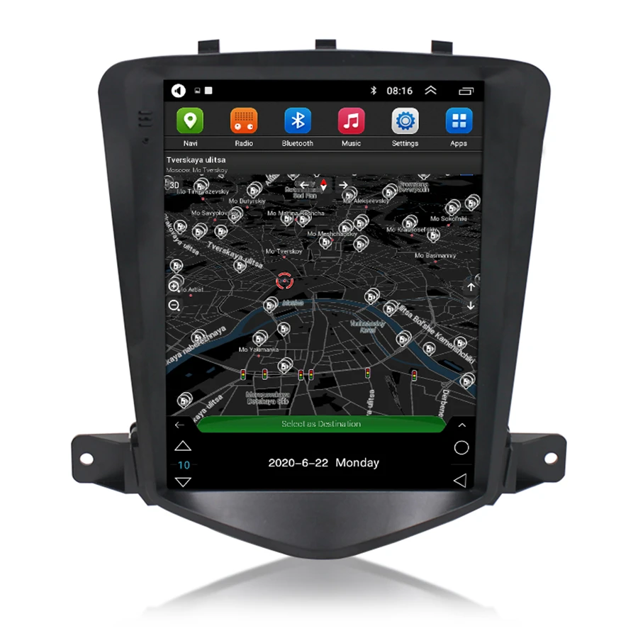

9.7'' Android 10.1 Quad-core 1GB + 16GB Car Stereo Radio GPS Navigation WIFI for Chevrolet Cruze 2009-2014