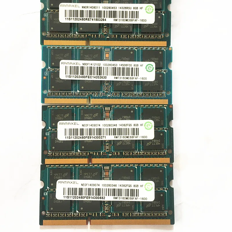 Оперативная память Аксель DDR3 8 Гб 1600 МГц PC3L 12800S RMT3160ME68FAF 1 35 V ddr3 ПАМЯТЬ