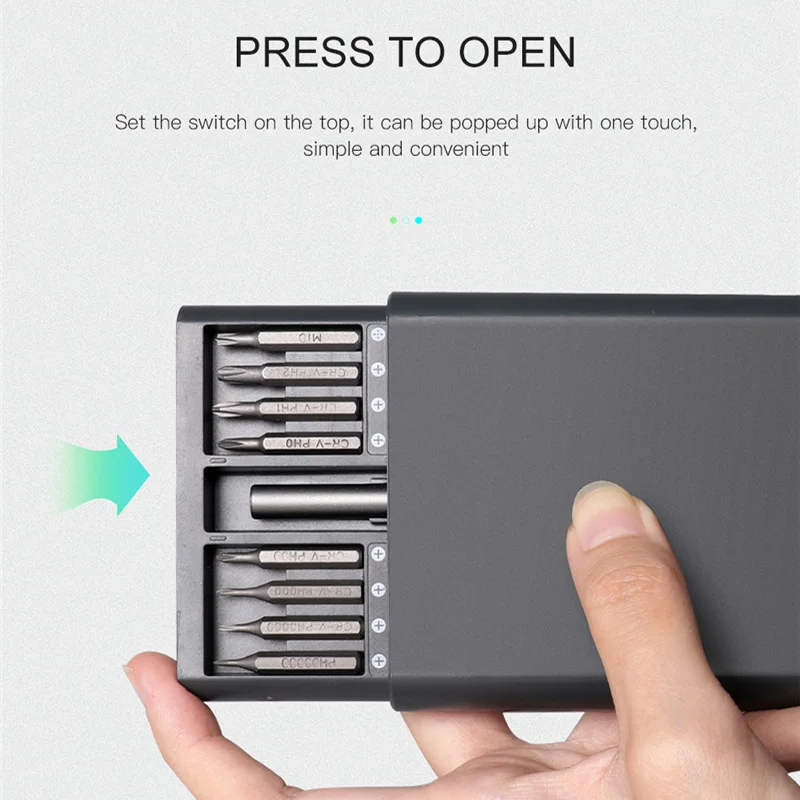 Xiaomi 63 в 1 Набор отверток Precision Phillips Torx Магнитные биты Портативный ремонтный ручной