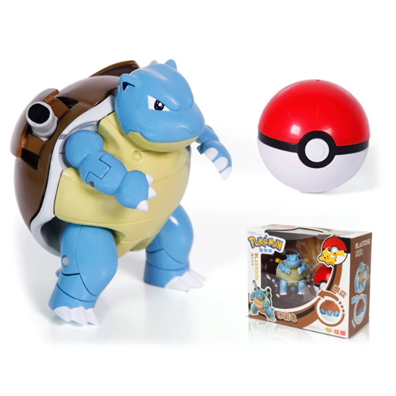 

Pokemon Action Morphing Pokeballs Transformation Toys for Child PIKACHU Charizard Mewtwo Blastoise Venusaur Gyarados Toys Gift