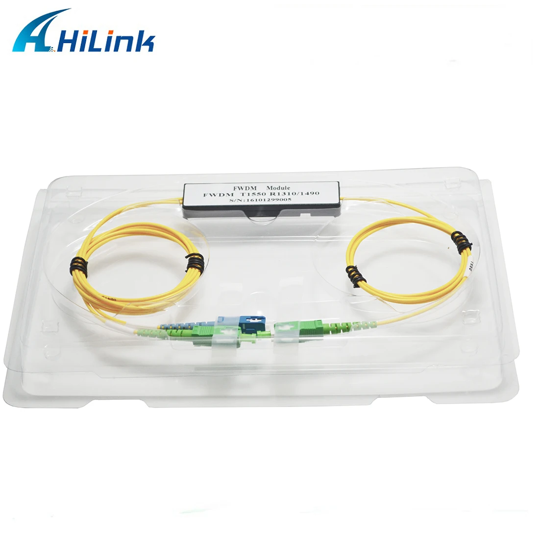 (1 шт. для тестирования) фильтр Hilinktech FWDM ABS BOX TX1550 RX 1310/1490nm 1550 + COM SC/APC 1490/1310