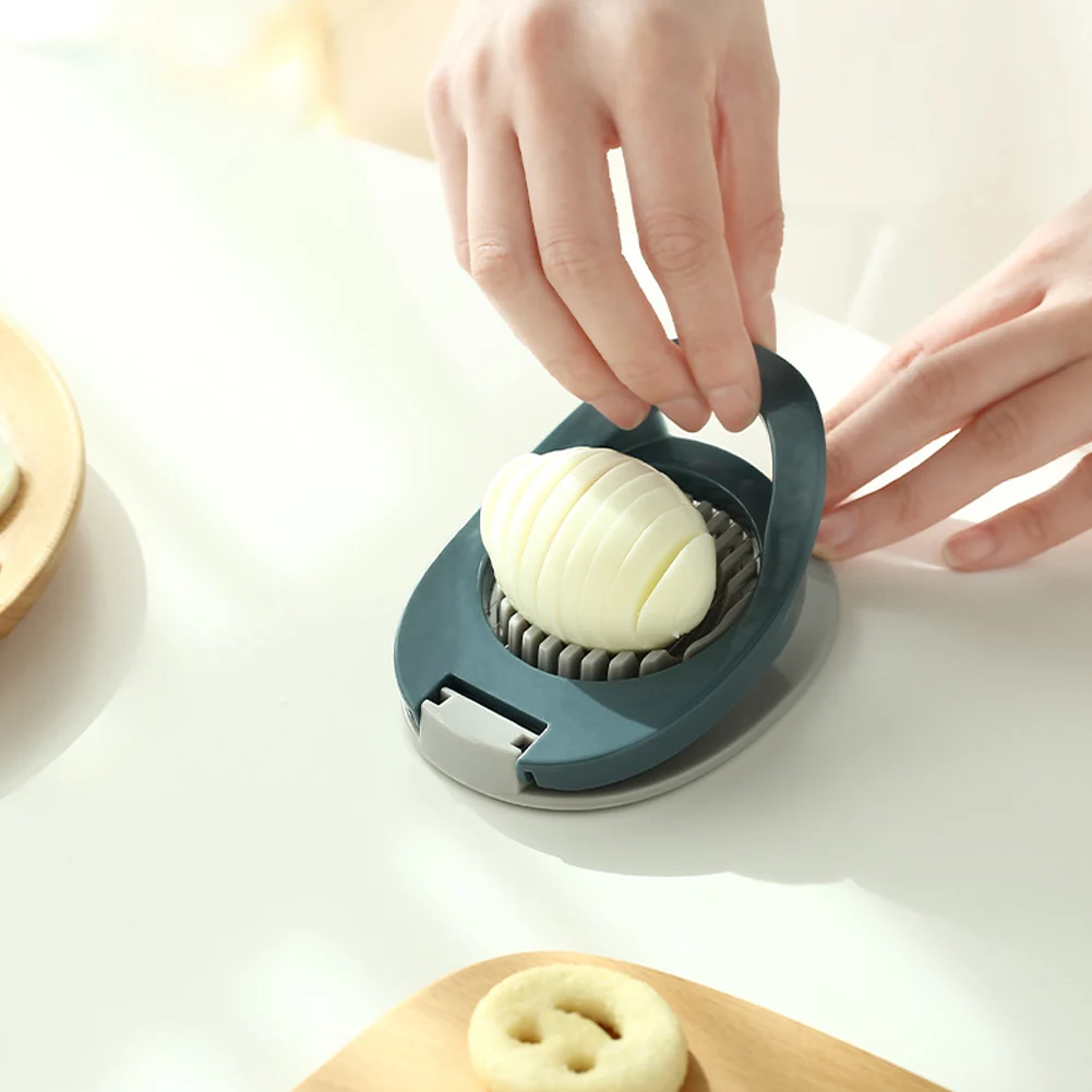 

Kitchen Household Multifunctional Multipurpose Stainless Steel Wire Egg Slicer for Hard Boiled Eggs