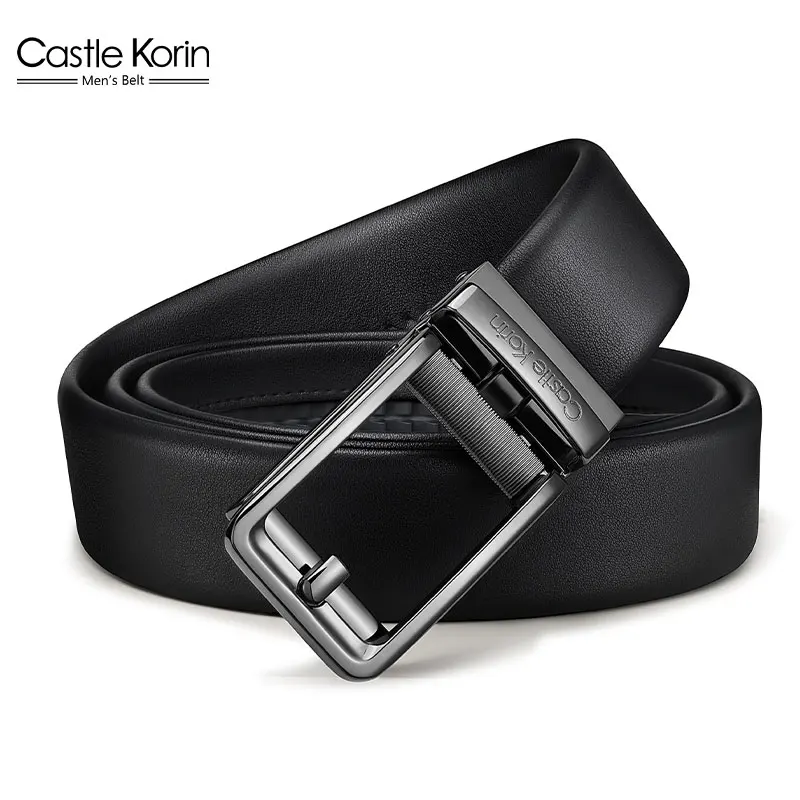 Men Belts Automatic Buckle Belt Genune Leather High Quality Belts For Men Leather Strap Casual Buises for Jeans/0100901
