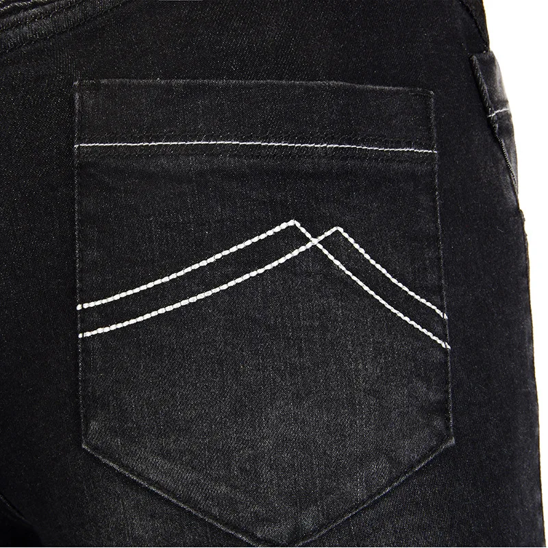 BENKIA мужские джинсы для езды на мотоцикле черные весенне-летние мотоциклетные