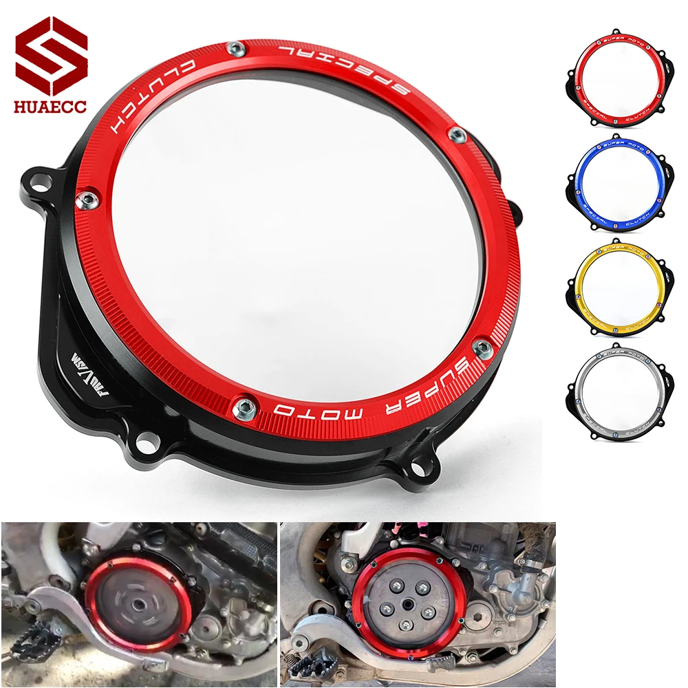 

Прозрачная крышка сцепления двигателя для Honda CRF250X 2004-2018 CRF250R 2004-2009, аксессуары для мотоциклов CRF 250 X R