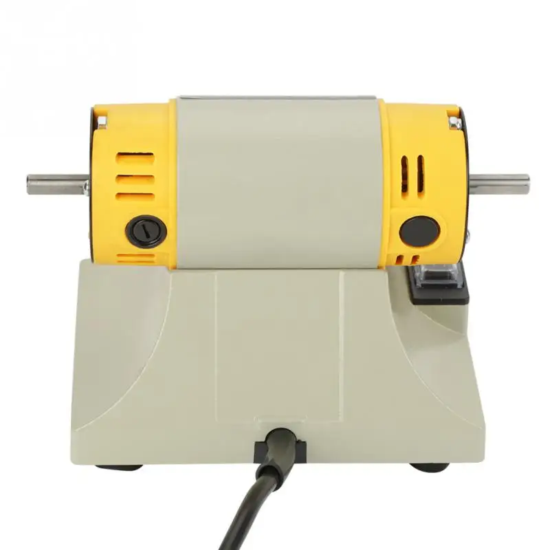 

220V 350W Polishing machine for DIY Woodworking jadeJewelry Dental Bench Lathe Machine Motor Grinding machine