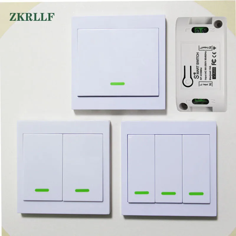 Универсальный беспроводной пульт дистанционного управления 433 МГц 110 В 220 1CH РЧ