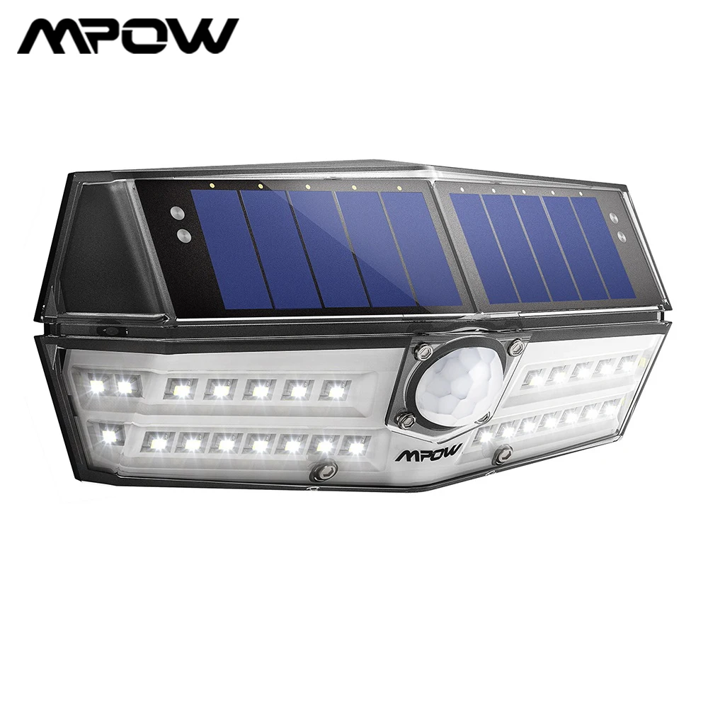 Mpow CD137 30 светодиодный солнечный светильник s Сад Открытый IPX7 водонепроницаемый