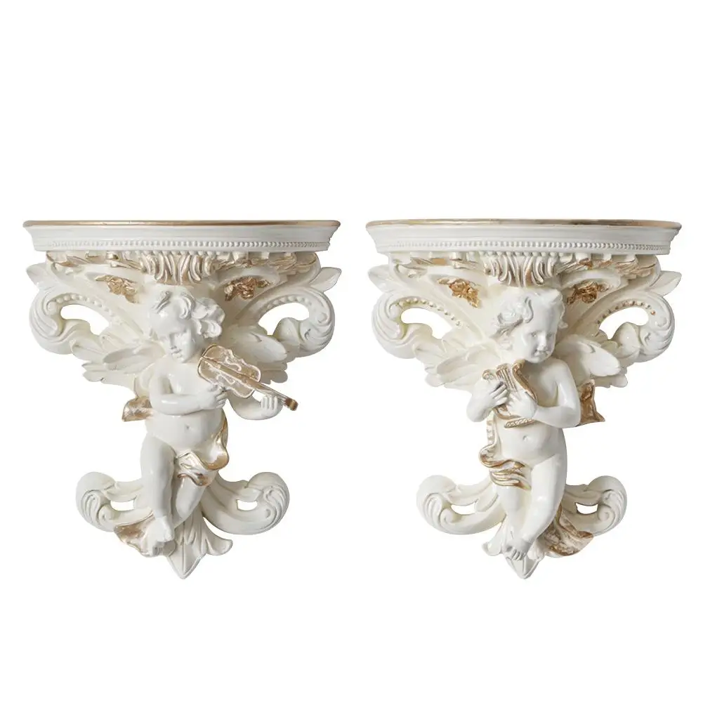 Настенный цветочный горшок штукатурка в форме ангела ремесла для сада украшения