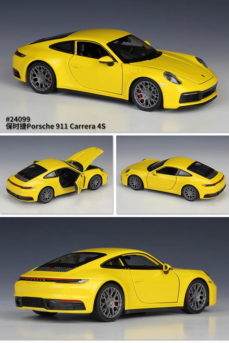 

Welly 1:24 911 Carrera 4S Diecast Model Car