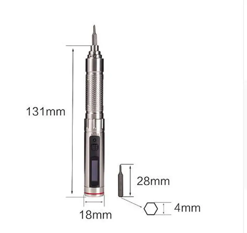 ES121 мини прецизионная Беспроводная электрическая отвертка умный шуруповёрт управления движением 16 шт. 4 мм Набор бит ES120 обновление