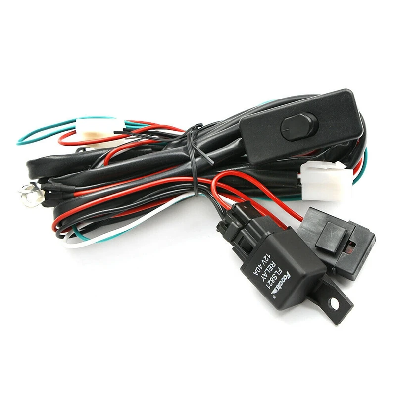 

Car Fog Lights Lamps Angel Eye Grilles +Harness For Vw Transporter T5 T28 T30 2003-2009