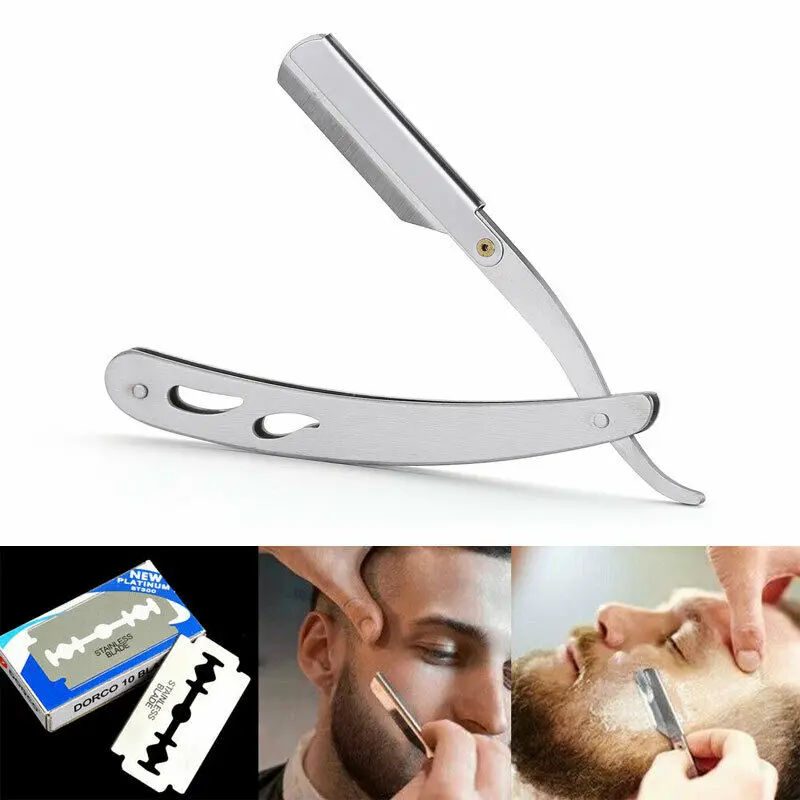 

Barber Salon Straight Cut Throat Shaving Razor Shavette Rasoirs Rasoi