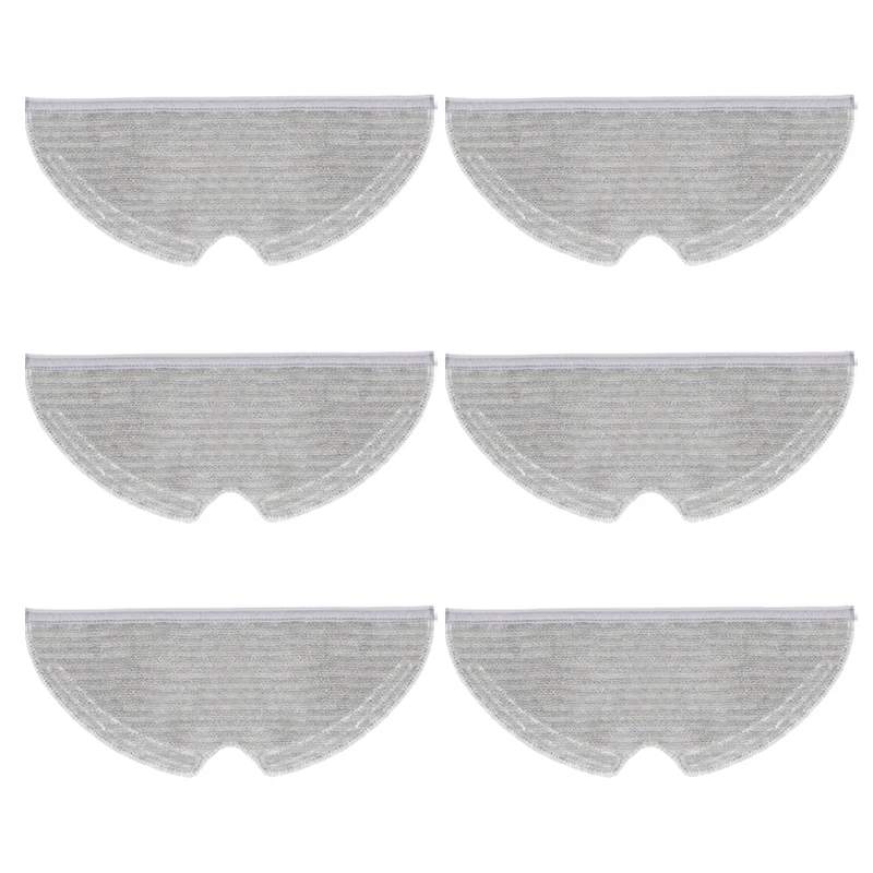 

6Pcs Mop Cloth for Xiaomi Dreame D9 Robotic Vacuum Cleaner Accessories Parts wipes rag dishcloth