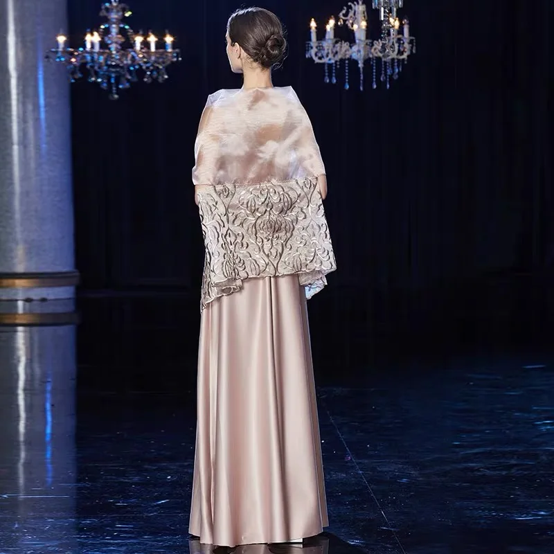 Весна-лето 2020 благородные вечерние платья Роскошные для матери невесты с