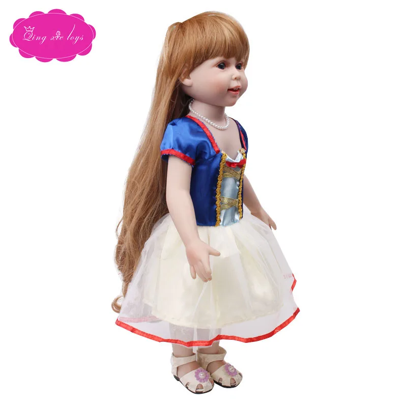18 inch Girls doll dress Role-play Snow White American new born skirt Baby toys fit 43 cm baby dolls c640 | Игрушки и хобби