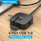 Внешний USB-разветвитель Vention usb-хаб 3,0 с 4 USB-портами и портом питания Micro USB, аксессуар для жесткого диска, концентратор USB 2,0