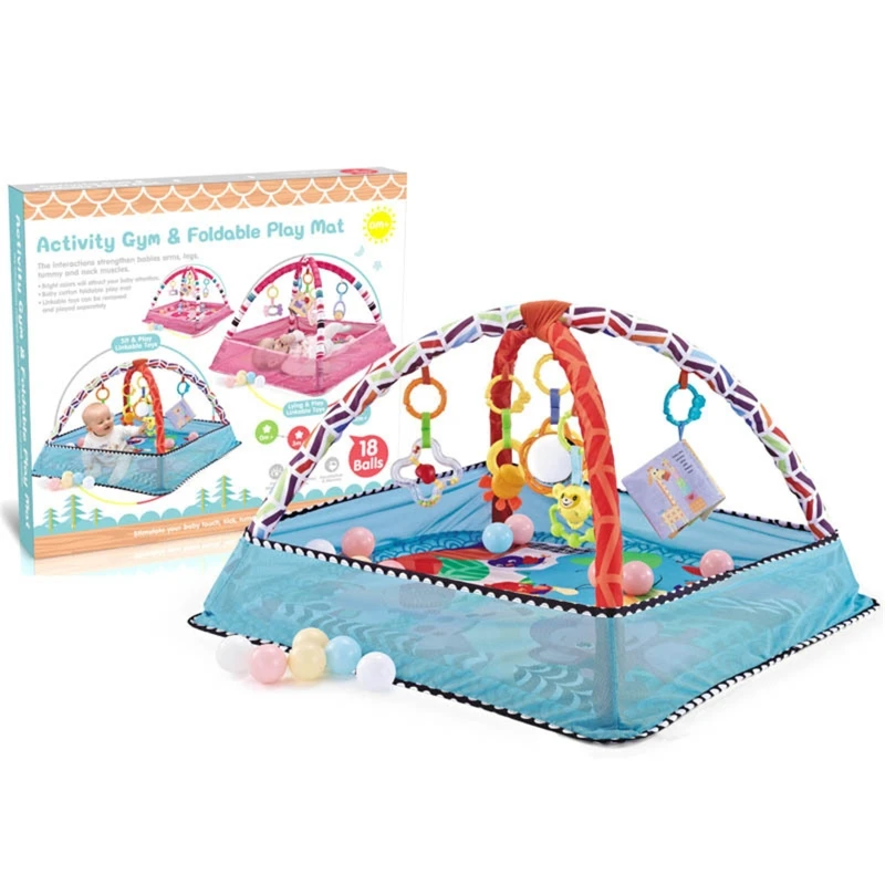 

Children's Mat Baby Play Mat Kids Rug Gym Fitness Frame Activity Fence Toys XX9E