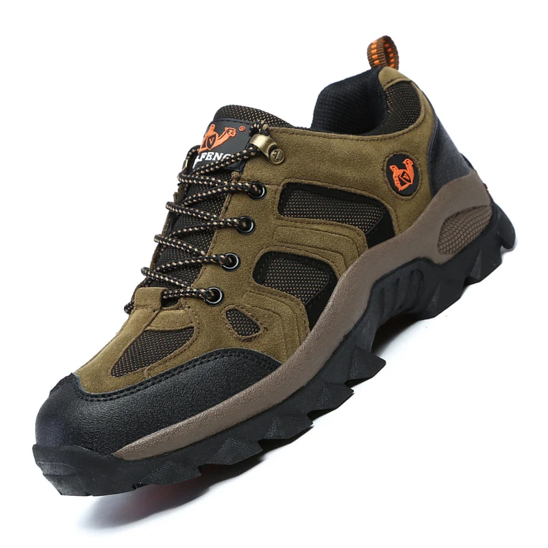 Men Women Outdoor Sports Hiking Shoes Rock Climbing Trekking Footwear Pro-Mountain Casual Sneakers Walking Wear Resisting Boots