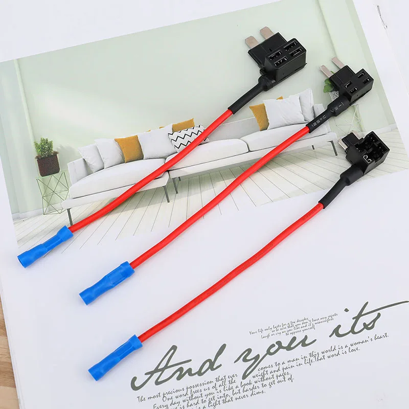 

1 Pcs 12V New Fuse For Car Mini Small Medium Size Holder Fuse Tap Adapter With 10A Micro Mini Standard ATM Blade Car Accessories