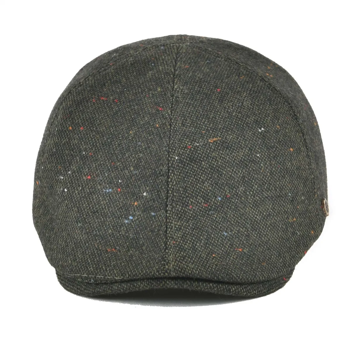 VOBOOM Fall Winter Wool Blend Tweed Flat Cap Men Green Newsboy Caps Warm Cabbies Ivy Hat 180 | Аксессуары для одежды