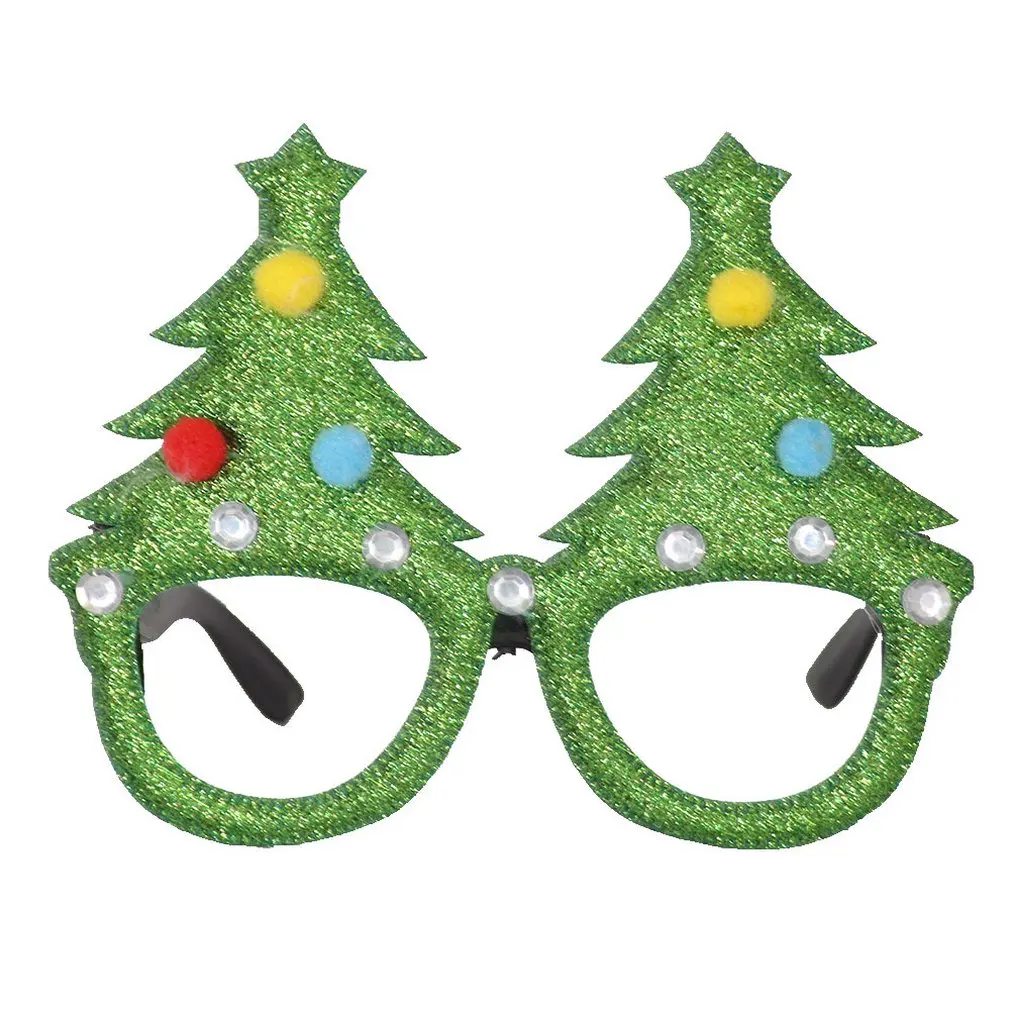 Рождественские Мультяшные очки вечеринка по случаю Дня Рождения подарки на