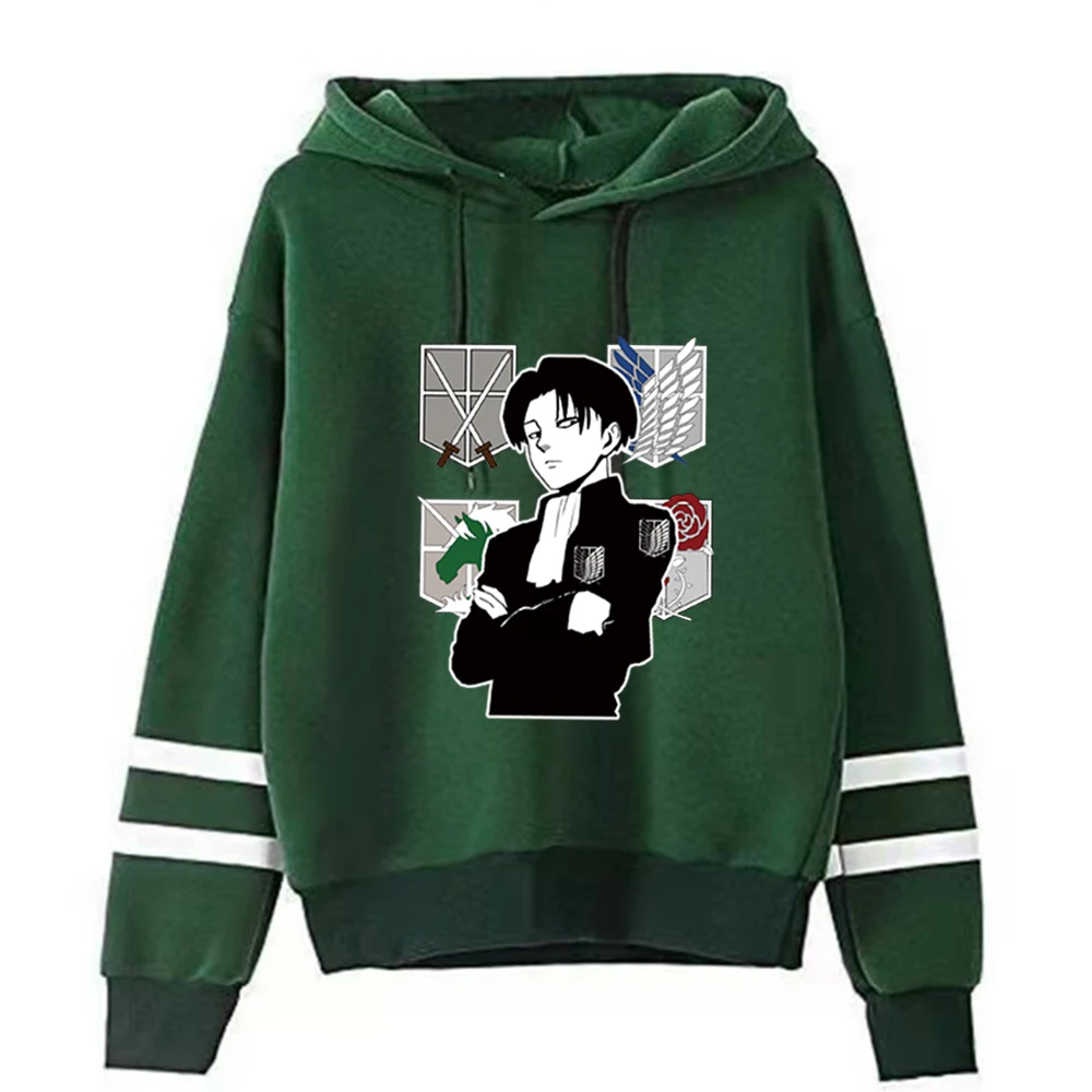 

2021 Anime Attack on Titan Hoodie Fashion Long Sleeve Loose Casual Man Woman
