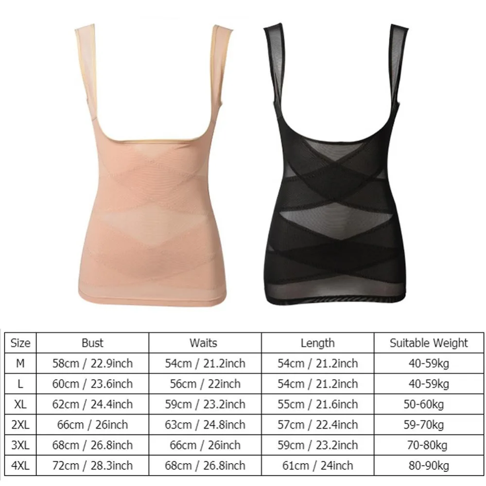 

Posture correction Vest Brace 2 Colors M/L/XL/2XL/3XL/4XL Breathable Women Sexy Body Shaping Slimming Vest Waist Trainer Support