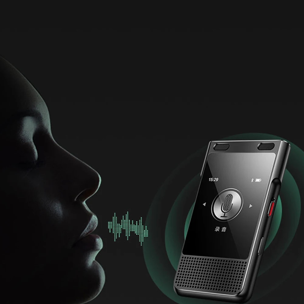 

BENJIE M007 MP3 Player IPS HD Touch Screen Recorder Active Noise reduction Built-in Speaker Portable Travel Outdoor Music Player