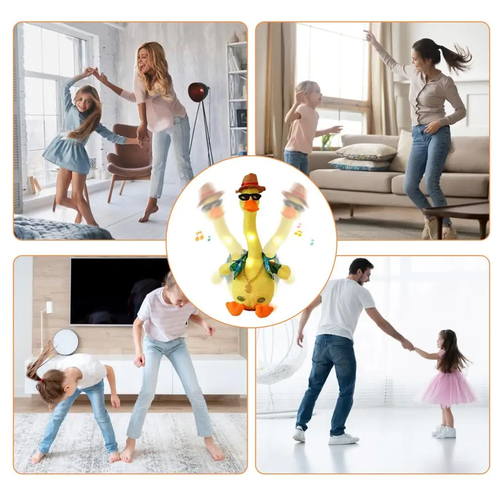 

Kids Musical Duck Toy With Lights Fun Music Dancing Animal Toys Kids Musical Duck Toy With Lights Fun Music Dancing Animal Toys
