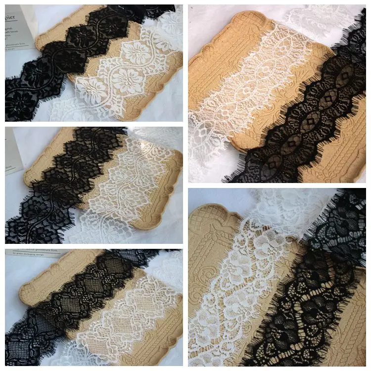 

Высококачественная экспортная леска для ресниц, кружевное украшение для одежды, материал «сделай сам», аксессуары для шитья свадебного пла...