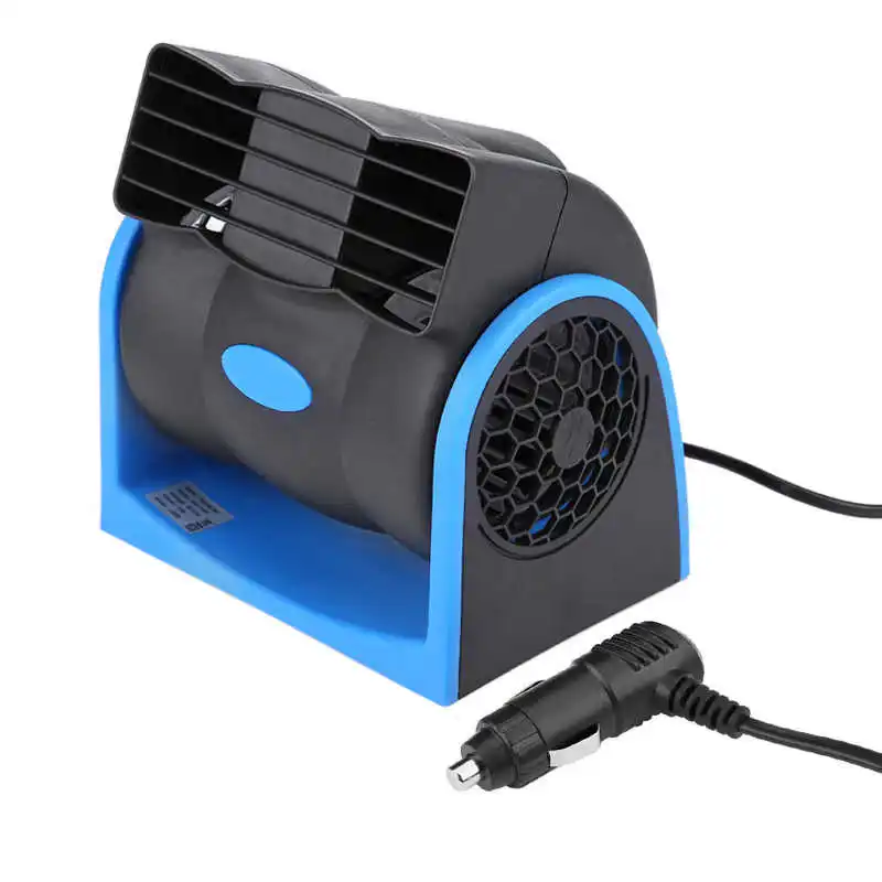 

Auto Car Vehicle 12V Car Electric Fan Mini Adjustable Speed Silent Air Fan