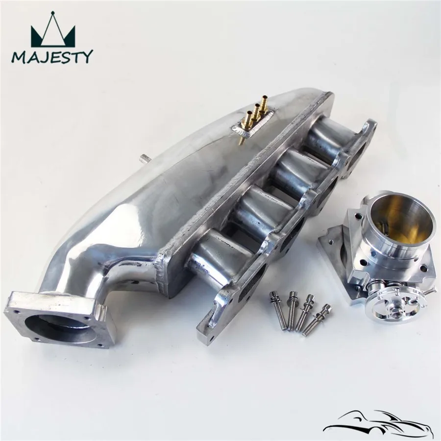 Впускной коллектор + Корпус дроссельной заслонки 80 мм для M * itsubishi CE9A EVO 1 2 3 4G63 92-95 |