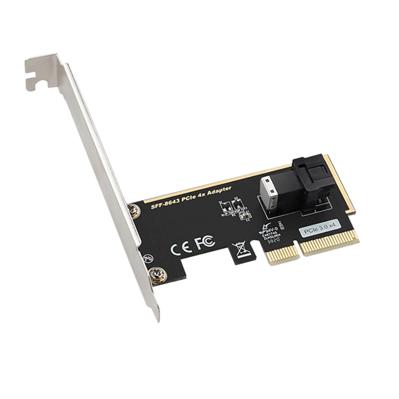 

PCIE3.0X4 to U.2 Adapter Board SFF8639 Nvme Adapter Card SSD Adapter Board