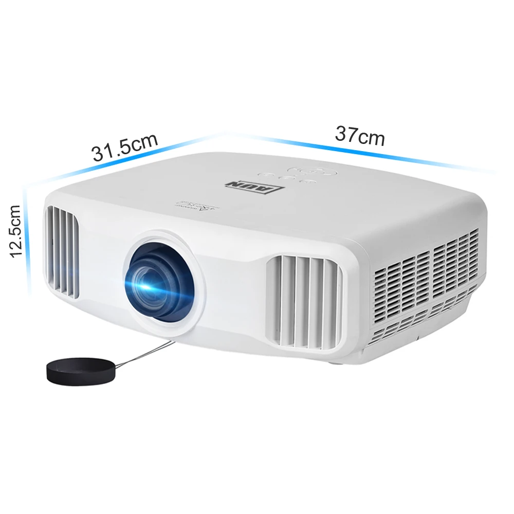 

AUN 3LCD Projector AKEY2x Built-in Android 5.1 WIFI ,Support 4K Decode , Resolution 1920x1200
