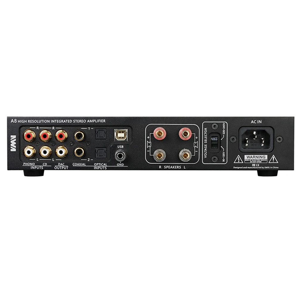 SMSL A8 Hi -Res HIFI усилитель для наушников DAC декодер DSD AK4490 + TPA6120 XMOS решение аудио