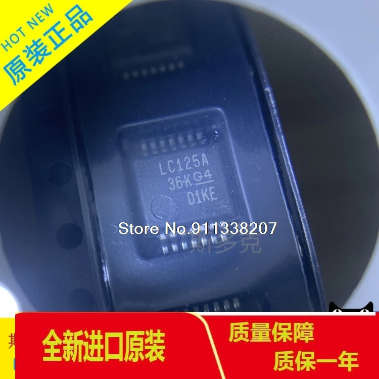 

20PCS/LOT SN74LVC125ADBR LC125A SSOP-14