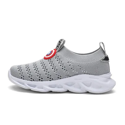 Кроссовки для мальчиков и девочек легкие дышащие повседневная обувь школьных